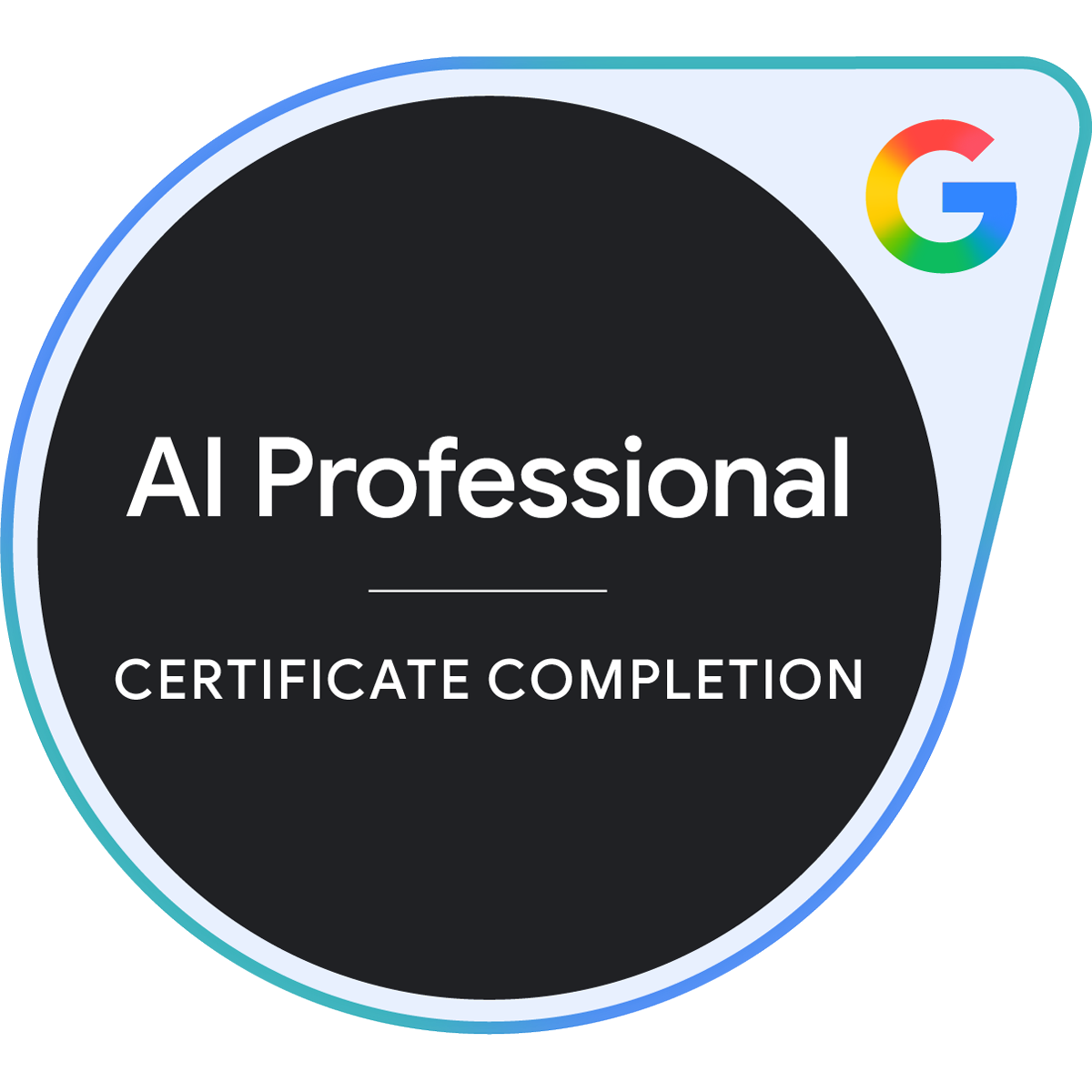 Google AI Professional Certificate — Coursera Verified